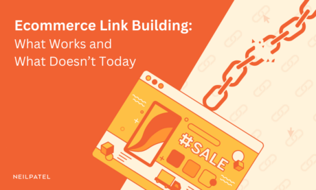 Illustration showing a website linked to a chain with text that reads 