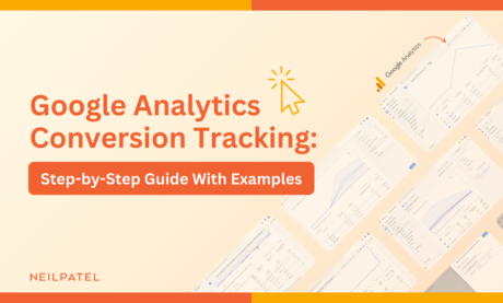 Illustration with various Google Analytics screenshots shown and text that reads 