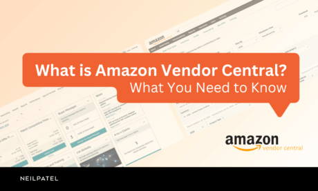 Graphic with amazon screenshots and the amazon logo with text that reads 